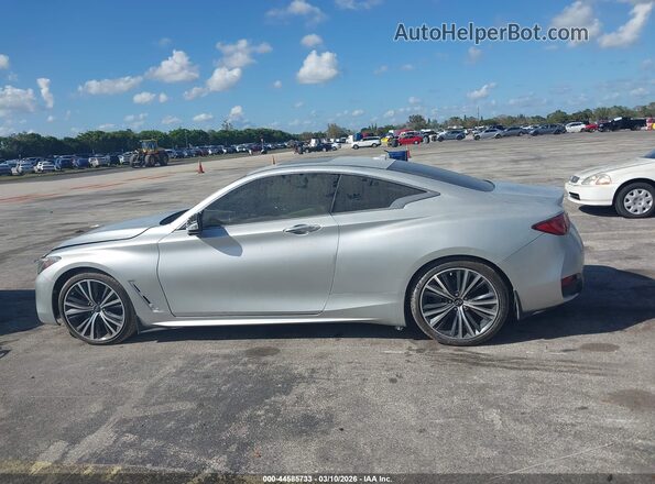 JN1EV7EK0LM340033 2020 INFINITI Q60 Серебряный Панорамный вид салона 360°