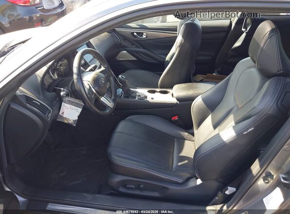 JN1EV7EK2LM340440 2020 INFINITI Q60 Gray Front interior view