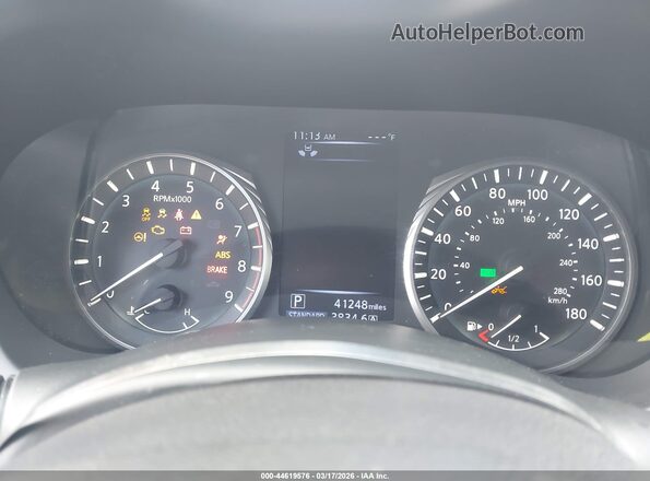 JN1EV7EL3LM380163 2020 INFINITI Q60 White უკანა სავარძლების ხედი
