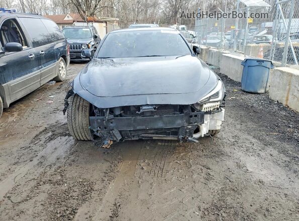 JN1EV7KL6MM470686 2021 INFINITI Q60 Черный Вид спереди