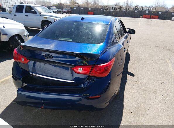 JN1FV7AP3GM420177 2016 INFINITI Q50 Blue 