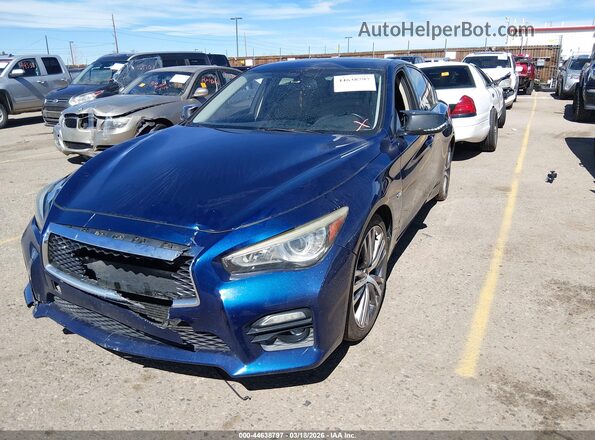 JN1FV7AP3GM420177 2016 INFINITI Q50 Blue 