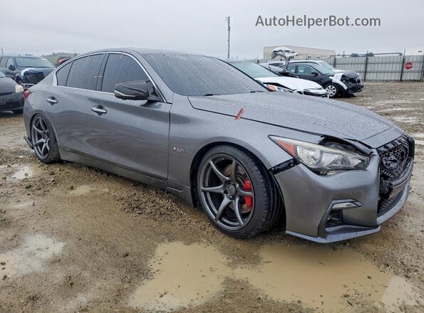 JN1FV7AR0KM800751 2019 INFINITI Q50 Gray Առջևի աջ