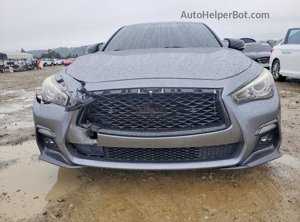 JN1FV7AR0KM800751 2019 INFINITI Q50 Gray Դիմացի տեսք