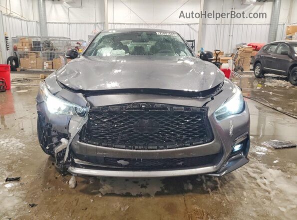 JN1FV7AR2LM660235 2020 INFINITI Q50 Gray Front view
