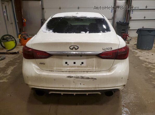 JN1FV7AR4KM800770 2019 INFINITI Q50 White 