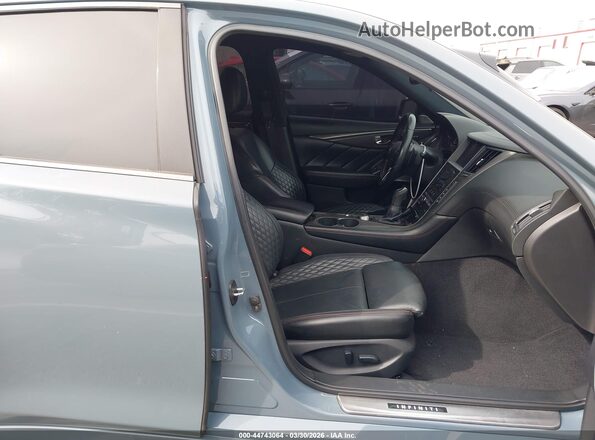 JN1FV7DP3MM850704 2021 INFINITI Q50 Blue Vista interior delantera