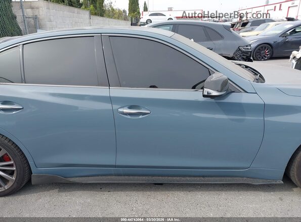 JN1FV7DP3MM850704 2021 INFINITI Q50 Blue Vista interior trasera