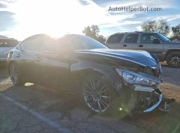 JN1FV7DP3PM570267 2023 INFINITI Q50 Black Առջևի աջ
