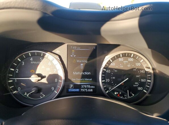 JN1FV7DP3PM570267 2023 INFINITI Q50 Black Սարքավորումների վահանակի տեսք