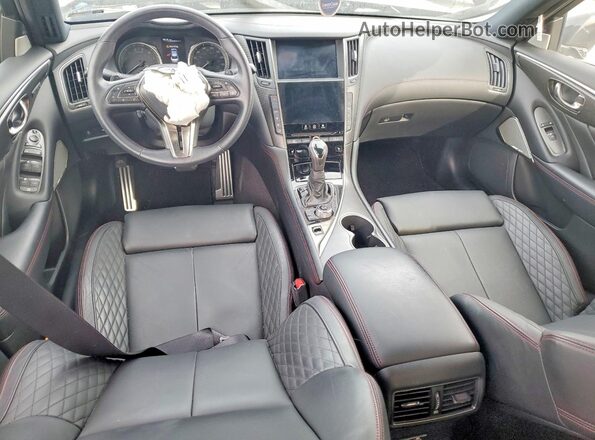 JN1FV7DP5PM570030 2023 INFINITI Q50 Black Vista del salpicadero