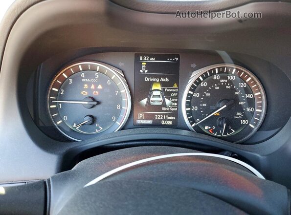 JN1FV7DP5RM660507 2024 INFINITI Q50 Gray Widok zestawu wskaźników