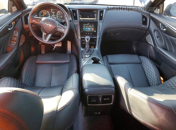 JN1FV7DP5RM660507 2024 INFINITI Q50 Gray Widok deski rozdzielczej