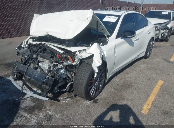 JN1FV7DP8RM660128 2024 INFINITI Q50 White Przód lewy