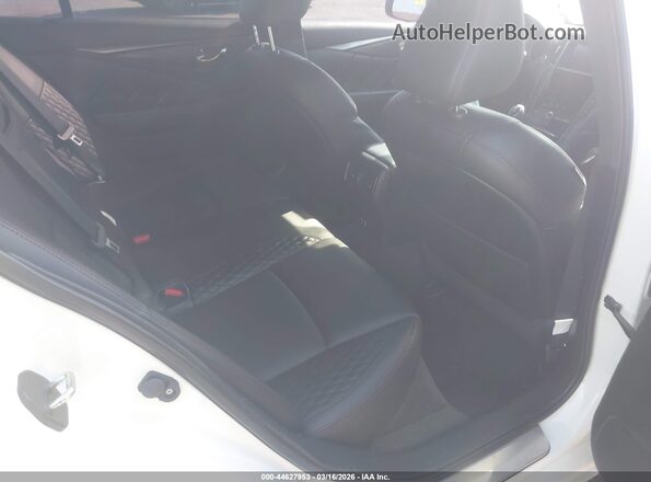 JN1FV7DP8RM660128 2024 INFINITI Q50 White Widok naklejki z numerem VIN