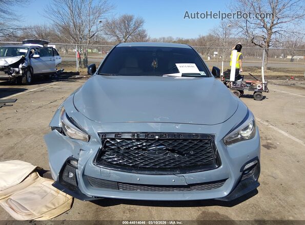 JN1FV7DR4MM880649 2021 INFINITI Q50 Blue Widok zestawu wskaźników