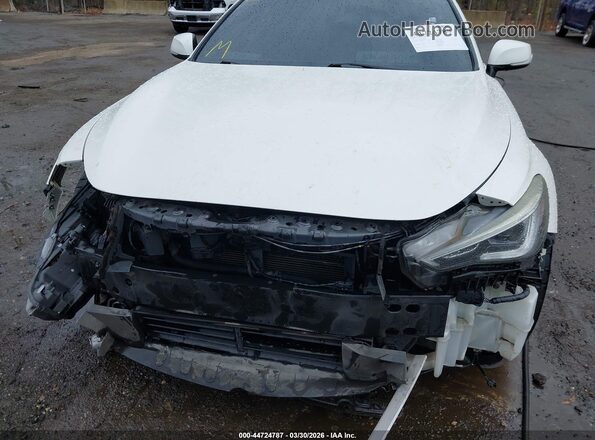 JN1FV7EK7HM610323 2017 INFINITI Q60 White Front view