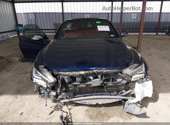 JN1FV7EL2KM440372 2019 INFINITI Q60 Blue Вид спереду