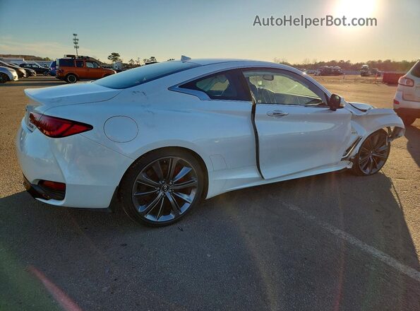 JN1FV7EL3JM631183 2018 INFINITI Q60 White Tył prawy