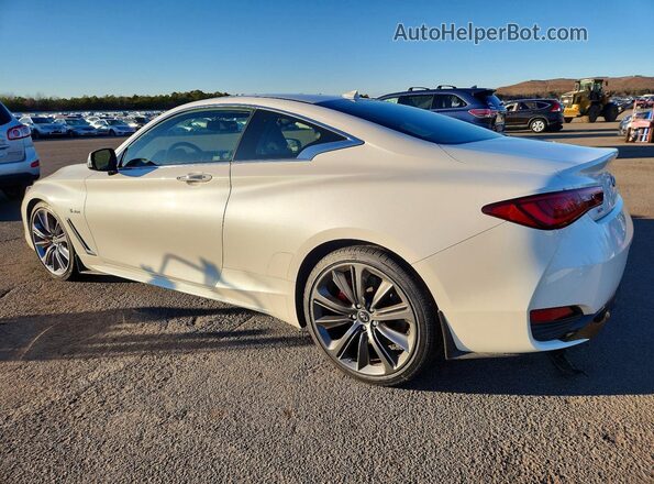 JN1FV7EL3JM631183 2018 INFINITI Q60 White Tył lewy