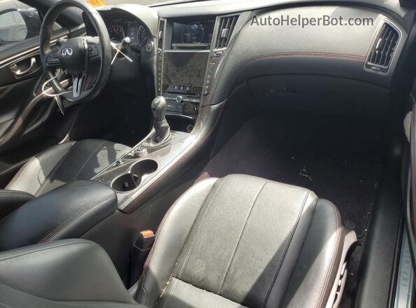 JN1FV7EL8LM460076 2020 INFINITI Q60 Blue Вид панелі приладів