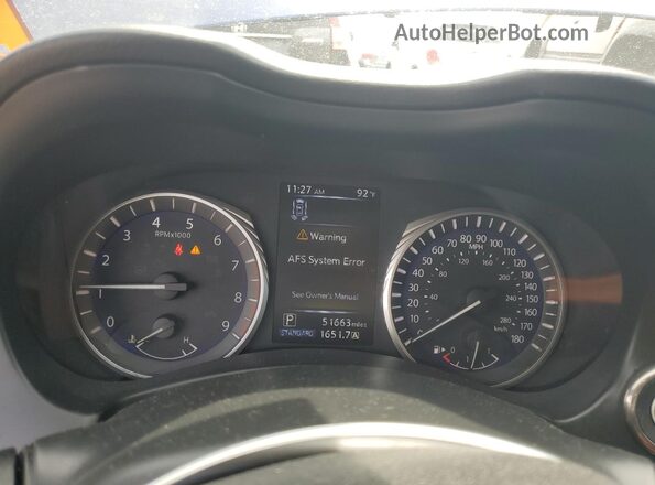 JN1FV7EL8LM460076 2020 INFINITI Q60 Blue Вид щитка приладів