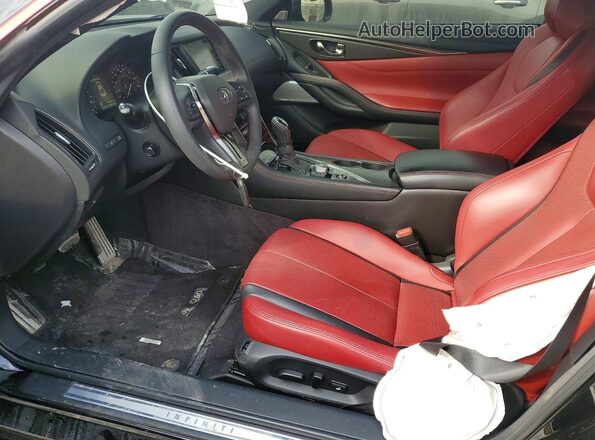 JN1FV7LL3NM680859 2022 INFINITI Q60 Черный Вид салона спереди