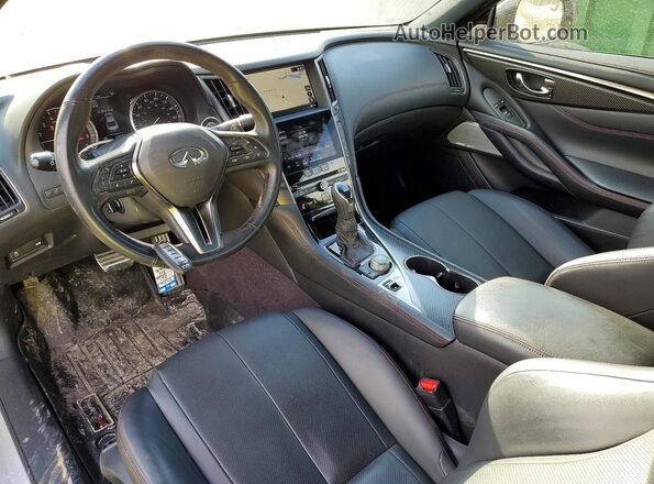JN1FV7LL7MM560559 2021 INFINITI Q60 Белый Вид панели приборов