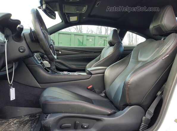 JN1FV7LL7MM560559 2021 INFINITI Q60 Белый Вид салона спереди