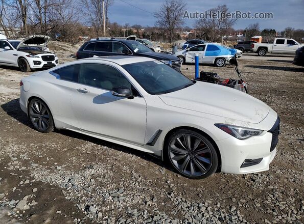 JN1FV7LL7MM560559 2021 INFINITI Q60 Белый Передняя правая четверть