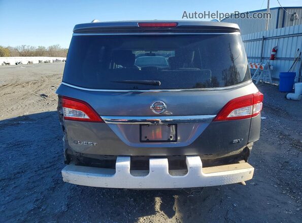 JN8AE2KP1G9152374 2016 NISSAN QUEST Gray უკანა ხედი