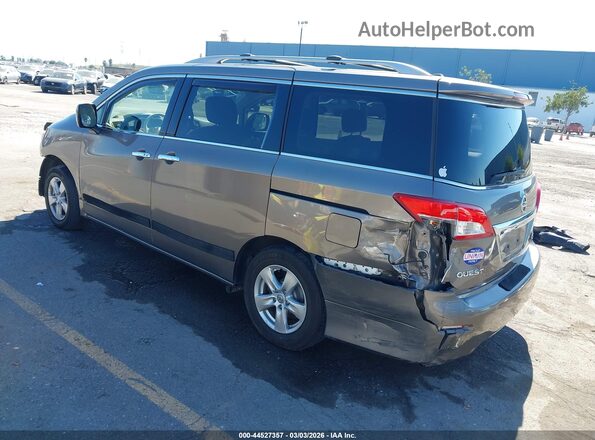 JN8AE2KP2H9165507 2017 NISSAN QUEST Gray Tył lewy