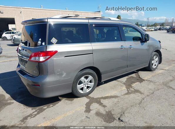 JN8AE2KP2H9165507 2017 NISSAN QUEST Gray Tył prawy