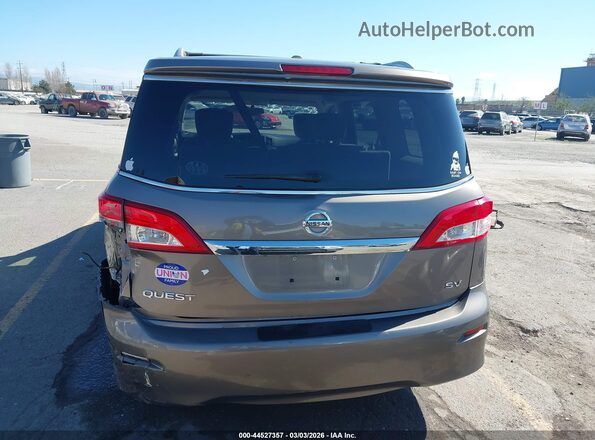 JN8AE2KP2H9165507 2017 NISSAN QUEST Gray 