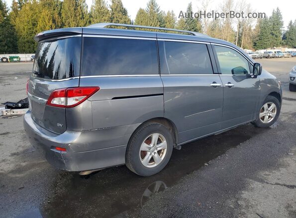 JN8AE2KP3H9169842 2017 NISSAN QUEST Gray Tył prawy