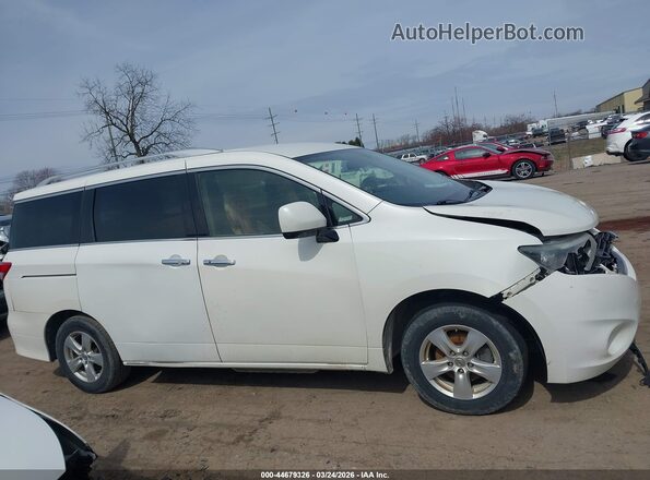JN8AE2KP4G9153728 2016 NISSAN QUEST White Vista interior trasera