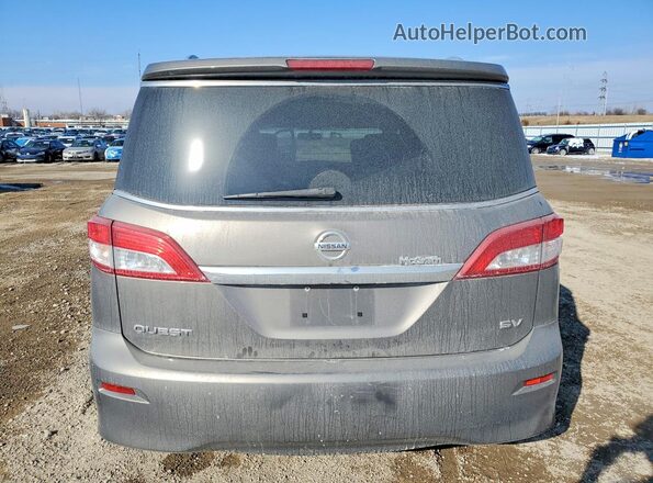 JN8AE2KP4H9165105 2017 NISSAN QUEST Silver Vista trasera