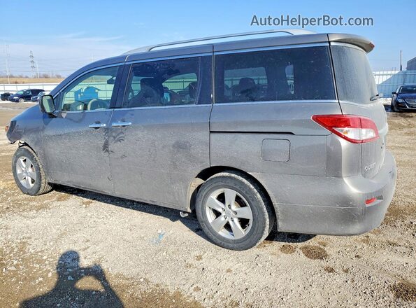 JN8AE2KP4H9165105 2017 NISSAN QUEST Silver Trasero izquierdo