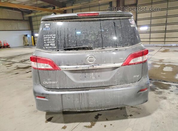 JN8AE2KP4H9166478 2017 NISSAN QUEST Black Vista trasera