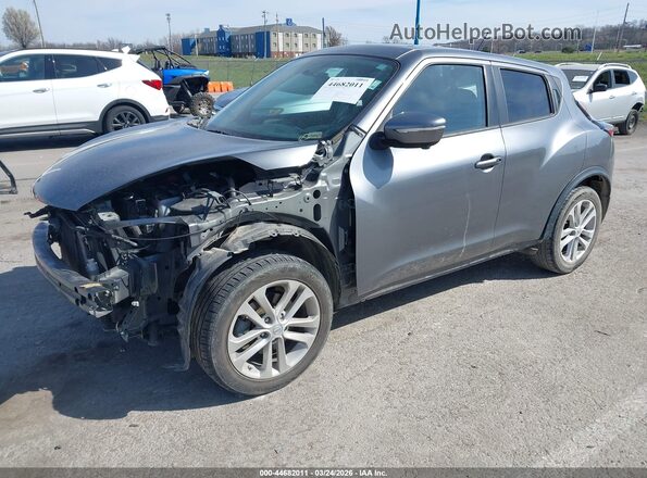 JN8AF5MR3GT605586 2016 NISSAN JUKE Серый Передняя левая четверть
