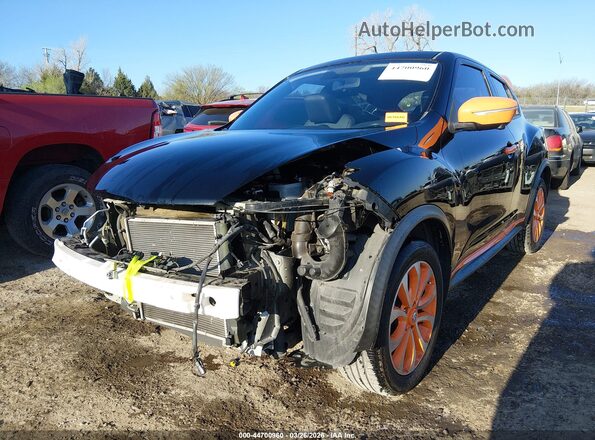 JN8AF5MR5HT701978 2017 NISSAN JUKE Black წინა მარცხენა ხედი სამი მეოთხედიდან