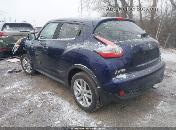 JN8AF5MV8GT654974 2016 NISSAN JUKE Blue Trasero izquierdo
