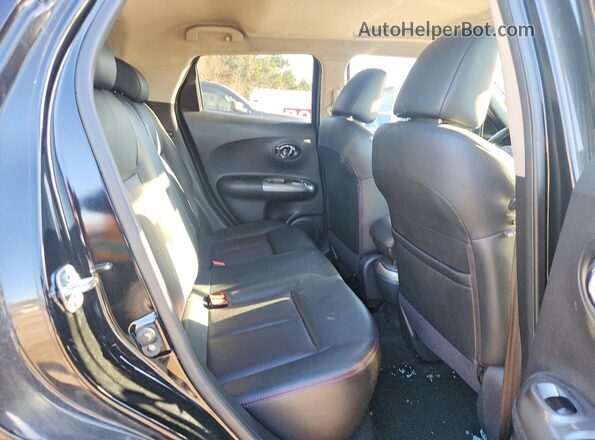 JN8AF5MV8GT656661 2016 NISSAN JUKE Black Widok wnętrza z tyłu