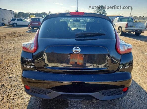 JN8AF5MV8GT656661 2016 NISSAN JUKE Black Widok z tyłu