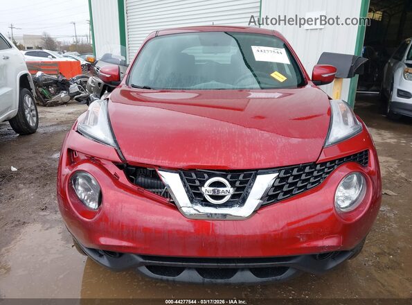 JN8AF5MV8HT751464 2017 NISSAN JUKE Red Widok zestawu wskaźników