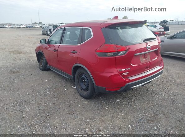 JN8AT2MT1HW402408 2017 NISSAN ROGUE Red უკანა მარცხენა