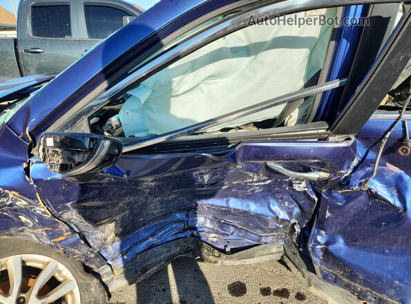 JN8AT2MT4JW453729 2018 NISSAN ROGUE Blue წინა სალონის ხედი