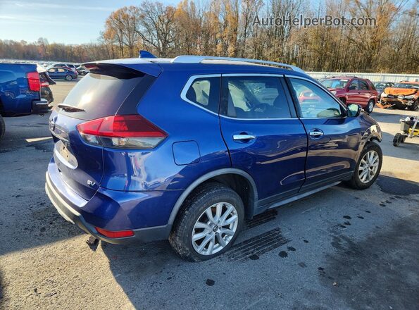 JN8AT2MT4JW453729 2018 NISSAN ROGUE Blue უკანა მარჯვენა
