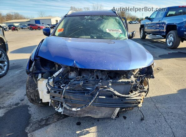 JN8AT2MT4JW453729 2018 NISSAN ROGUE Blue წინა ხედი