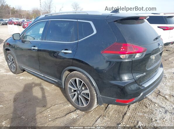JN8AT2MT9JW486337 2018 NISSAN ROGUE Black უკანა მარცხენა